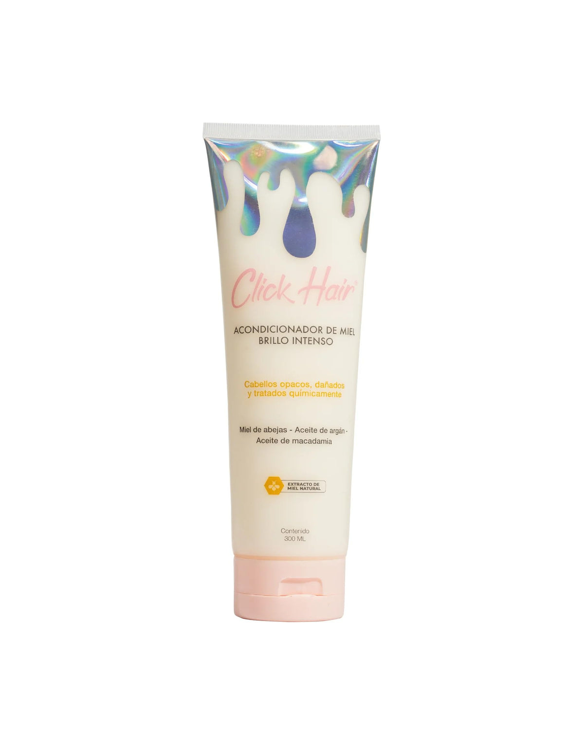Click Hair Honey Conditioner Intense Shine Acondicionador De Miel Brillo Intenso Colombia (10.1oz - 300ml)
