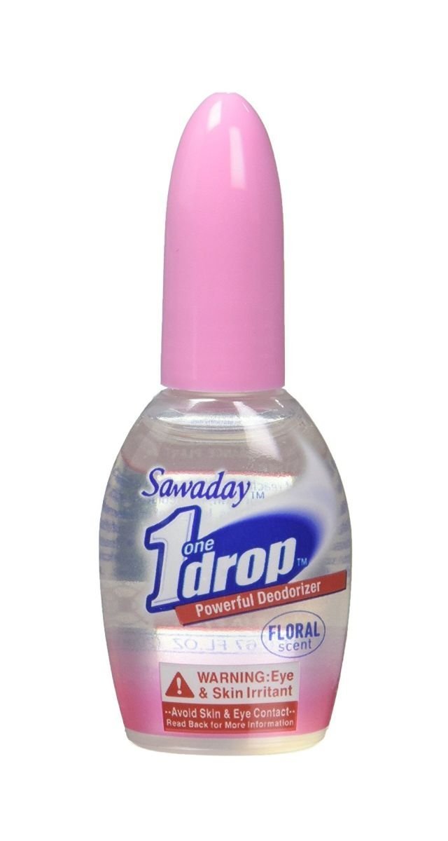 One-Drop Powerful Deodorizer, Floral Scent 0.67 Ounce 8 Pack Beauty and Personal Care One Drop Only