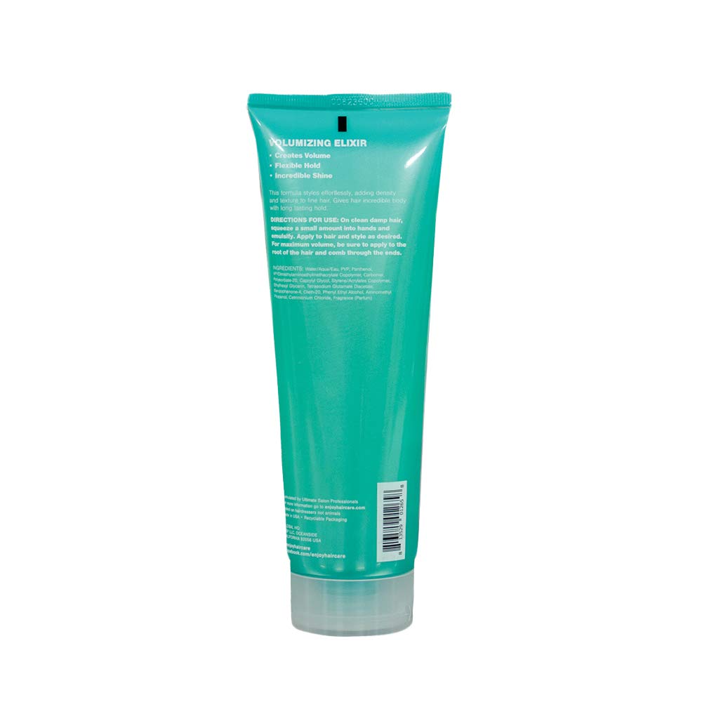 Enjoy Volumizing Elixir, Lightweight Root Lifting Styler for Fine Hair, Adds Body, Density & Long?Lasting Hold, Water?Based Texturizer, Humidity Beauty & Personal Care Enjoy
