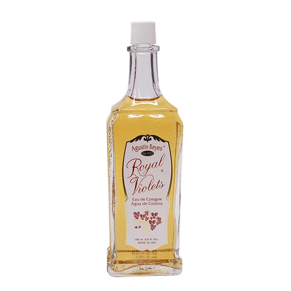 (Pack of 3) Royal Violets By Agustin Reyes 5 Oz Agua De Colonia Eau De Cologne Glass Bottle by Vetrarian Beauty & Personal Care Royal Violets