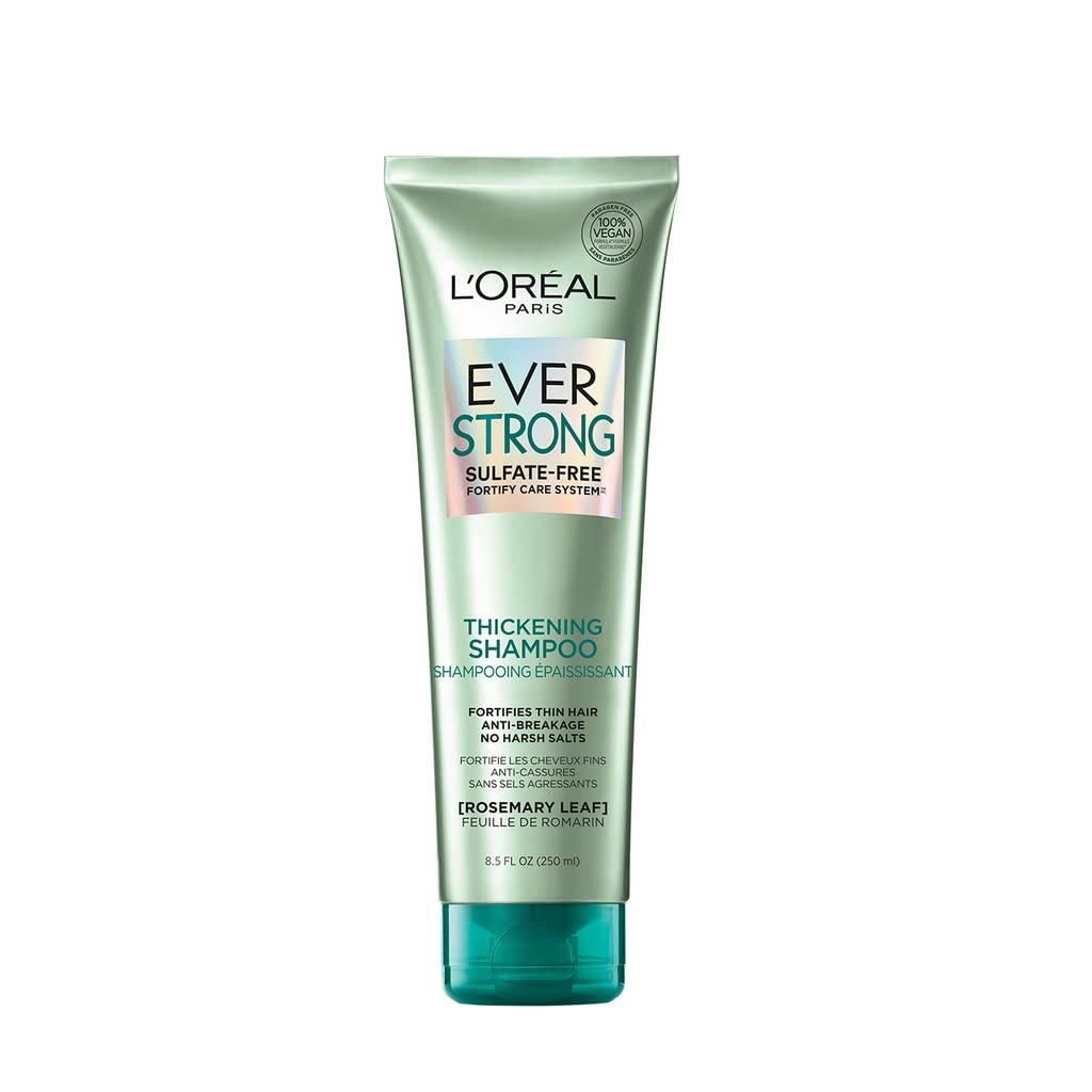L'Oreal Paris Hair Expertise EverStrong Thickening Shampoo, Rosemary, 8.5 Fl Oz Beauty & Personal Care L'Oreal Paris