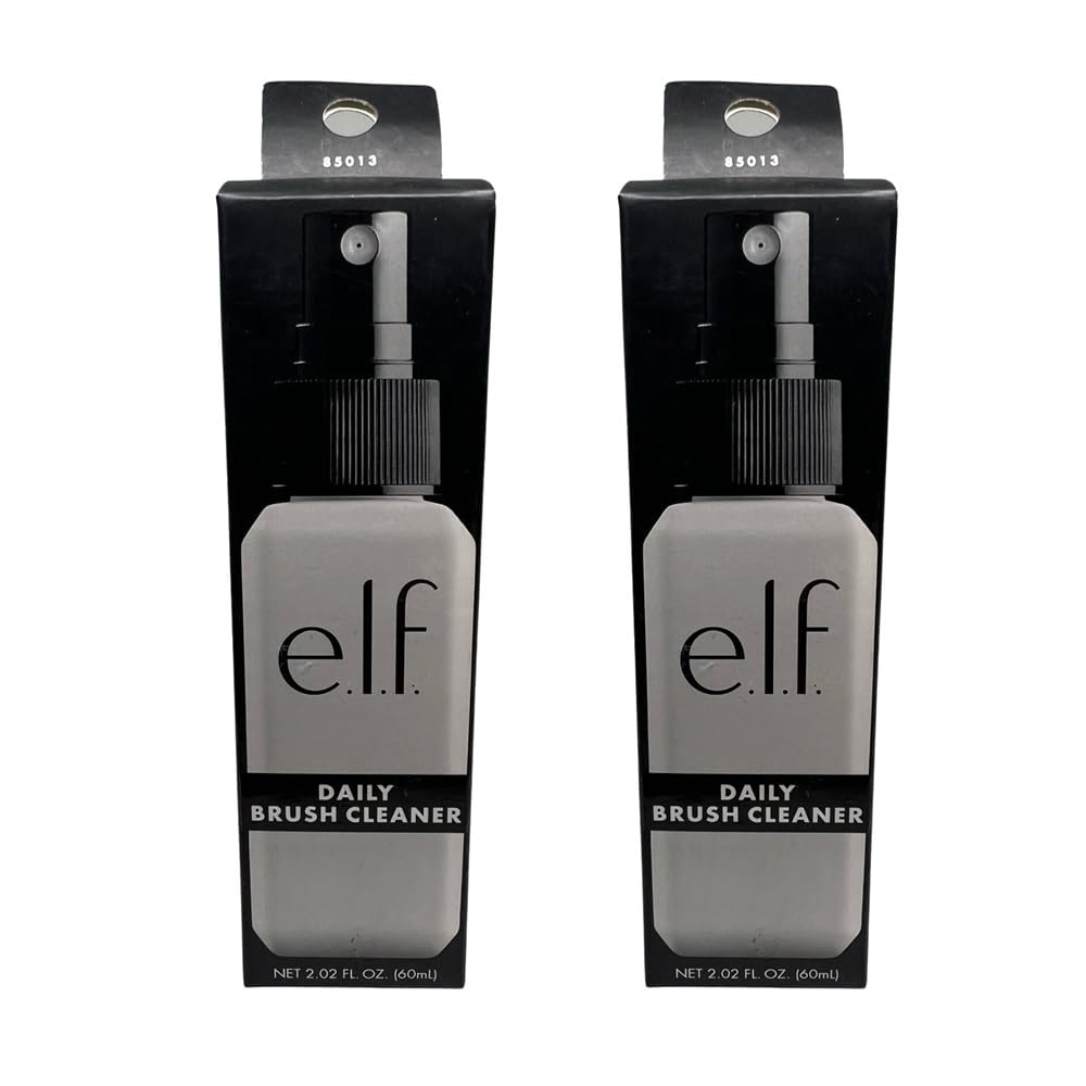 e.l.f. Pack of 2 Daily Brush Cleaner, 85013 Beauty & Personal Care e.l.f.
