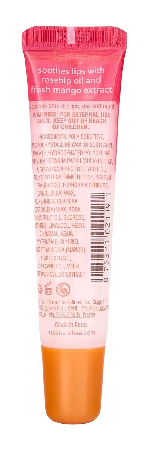 Tree Hut Original Sugarlips Lip Butter, Hydrating Lip Care to Lock in Moisture & Nourish Lips, Soft & Smooth Finish, 0.52 fl oz Beauty & Personal Care Tree Hut