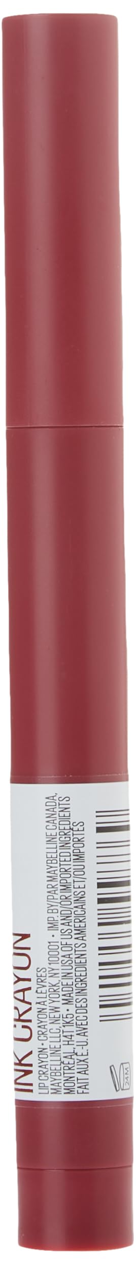 Maybelline Super Stay Ink Crayon Lipstick Makeup, Precision Tip Matte Lip Crayon with Built-in Sharpener, Longwear Up To 8Hrs, Accept A Dare, Wine Beauty & Personal Care MAYBELLINE