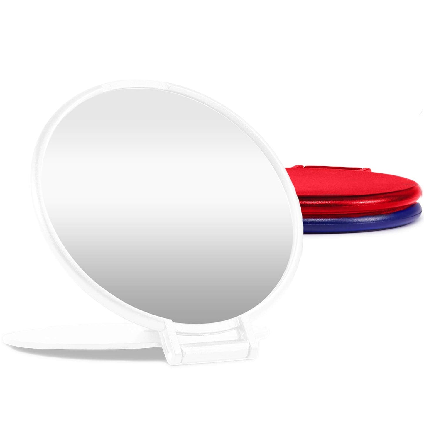 MOMIRA Compact Mirror Bulk Round Makeup Mirror for Purse, Set of 3, 2.6L x 2.37W (3-Colors) Beauty & Personal Care MOMIRA