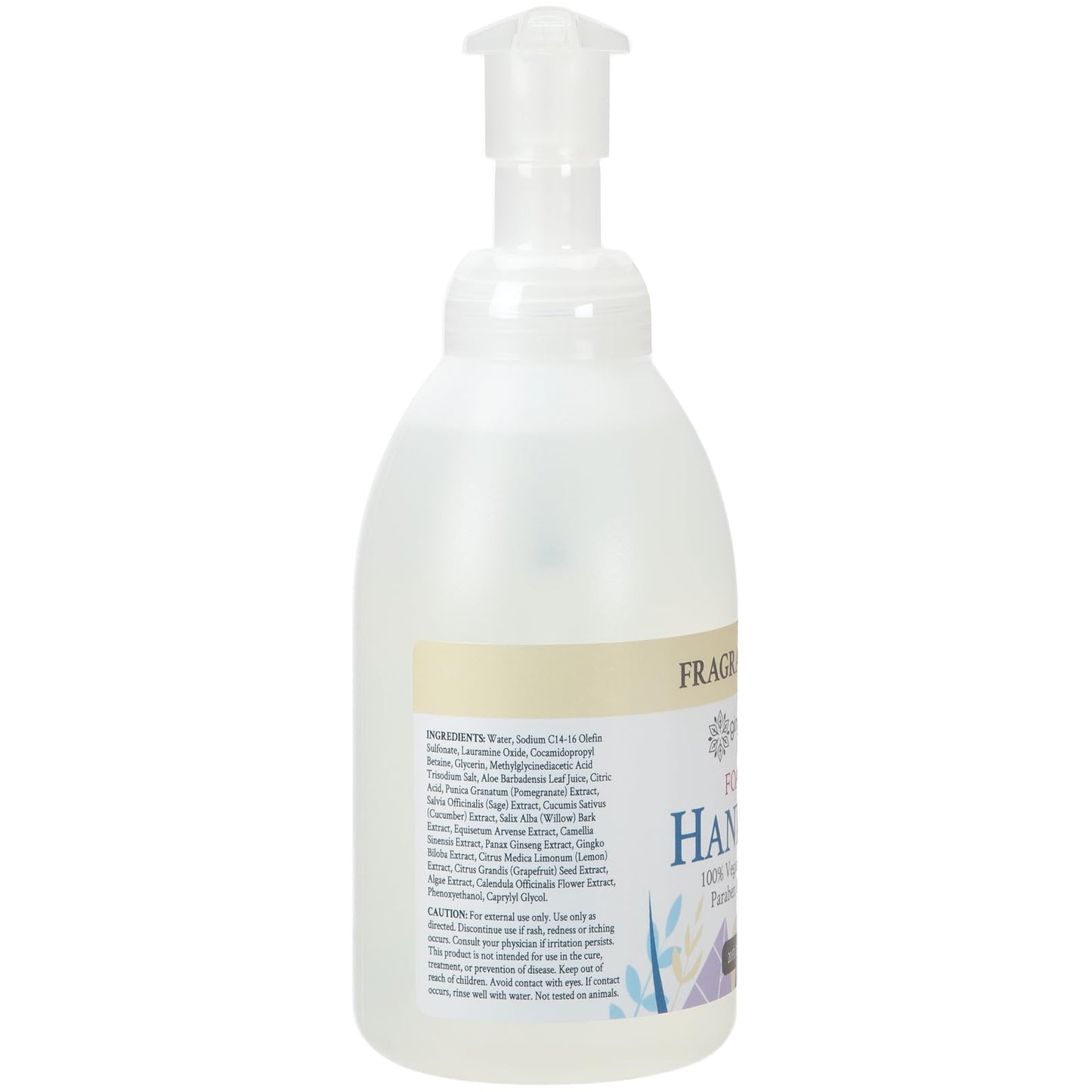 Ginger Lily Farms Botanicals All-Purpose Foaming Hand Soap Refill, Fragrance Free, 100% Vegan & Cruelty-Free, Unscented, 20 Fl Oz (Pack of 1) Beauty & Personal Care Ginger Lily Farms