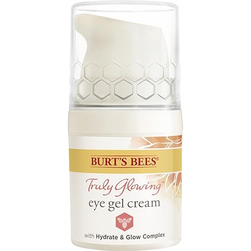 Burt's Bees Truly Glowing Eye Gel Cream Unisex 0.5 oz, White Beauty & Personal Care Burt's Bees