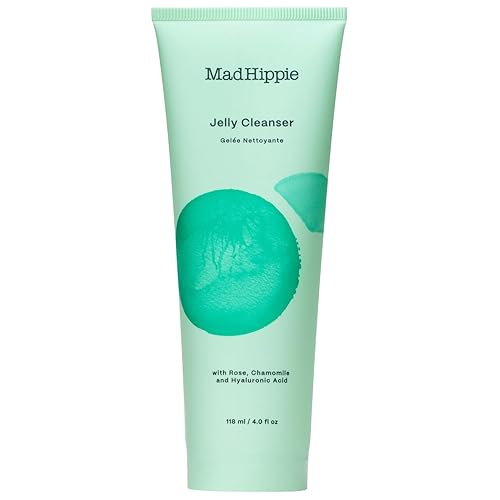 Mad Hippie Jelly Cleanser - Jelly to Milky Hydrating Face Wash for Women/Men with Rose, Chamomile, and Hyaluronic Acid, 4 Fl Oz Beauty & Personal Care Mad Hippie