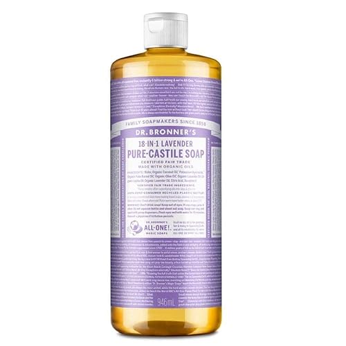 Dr Bronner Soap Liq Lavender Beauty & Personal Care Dr. Bronner's