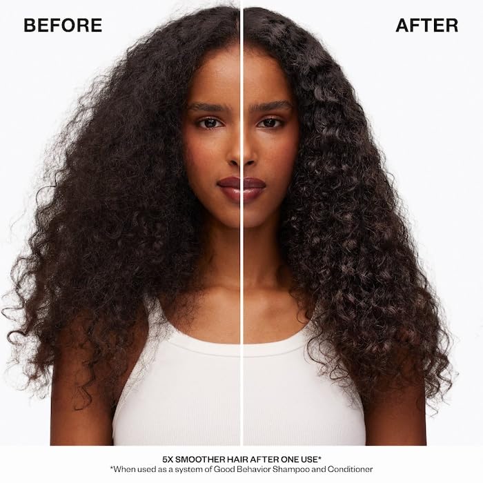 IGK GOOD BEHAVIOR Ultra Smooth Shampoo & Conditioner Set | Frizz Control + Shine | Vegan + Cruelty-Free | 33.8 oz (Pack of 2) Beauty & Personal Care IGK