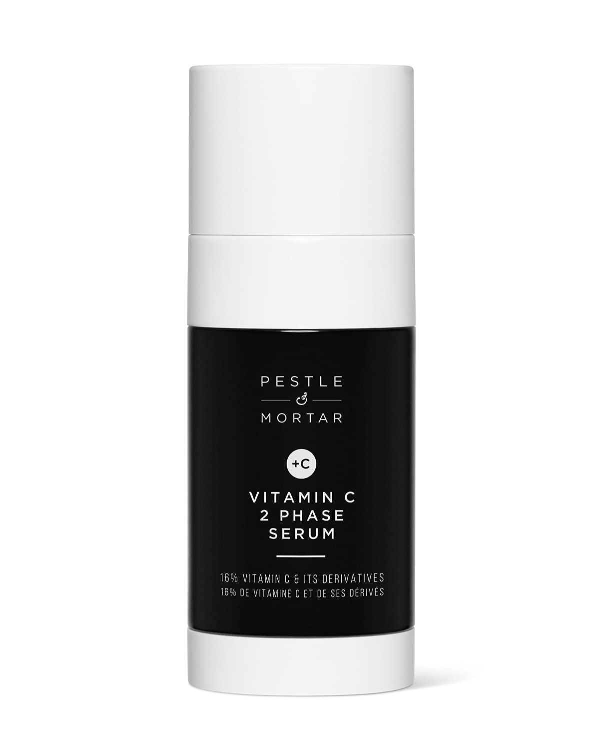 Pestle & Mortar 16% Vitamin C Serum for Face, with Hyaluronic Acid, Vitamin E & Ferulic Acid, Hydrating & Brightening Serum for Dark Spots, Anti Aging Beauty & Personal Care Pestle & Mortar