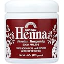 Rainbow Research - Henna Persian Burgundy Dark Auburn Hair Color - 4 Oz, 4 Pack (Image May Vary)4 Beauty & Personal Care Rainbow Research