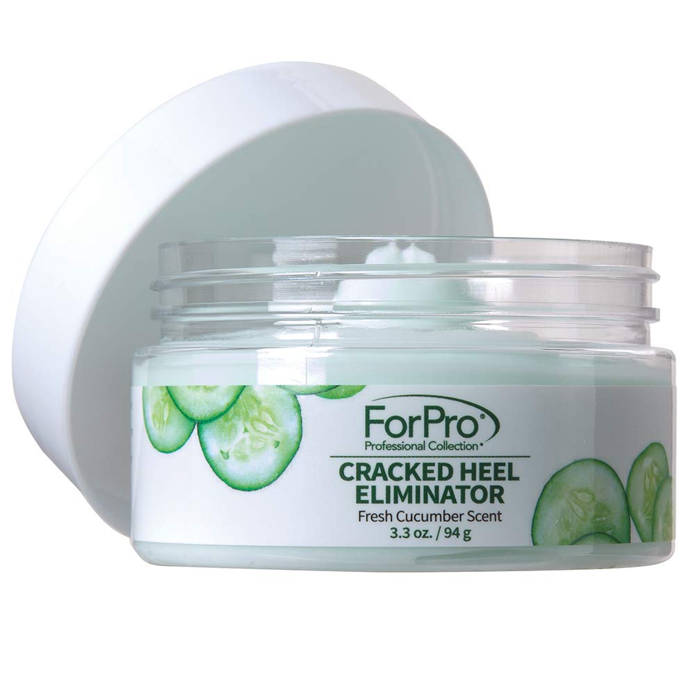 ForPro Professional Collection Cracked Heel Eliminator, Fresh Cucumber Scent, Intensive Repair Treatment for Rough, Dry & Cracked Heels, Reduces Beauty & Personal Care ForPro Professional Collection