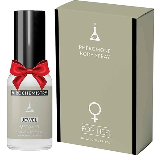 VIROCHEMISTRY Pheromones For Women (JEWEL) Body Spray - Elegant, Ultra Strength Organic Human Pheromones Fragrance Body Spray 50mL - [Human Grade Beauty & Personal Care VIROCHEMISTRY