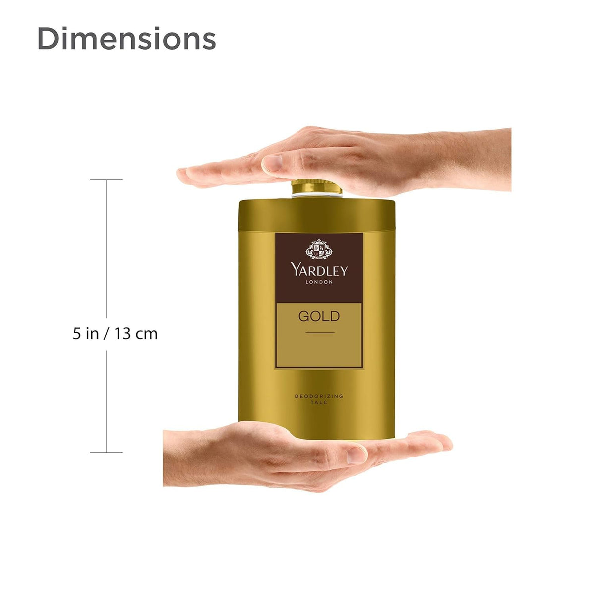Yardley London Gold Deodorizing Talc Talcum Powder Men 100gm Beauty & Personal Care Yardley