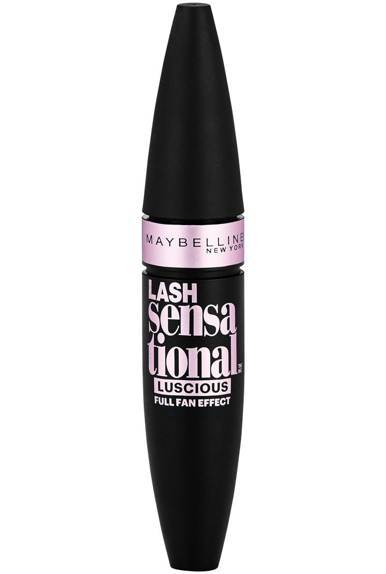 Maybelline Lash Sensational Luscious Washable Mascara, Blackest Black, 0.32 fl. oz.