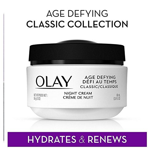 OLAY Age Defying Classic Night Cream 2.0 oz (Packs of 8) Beauty & Personal Care Olay