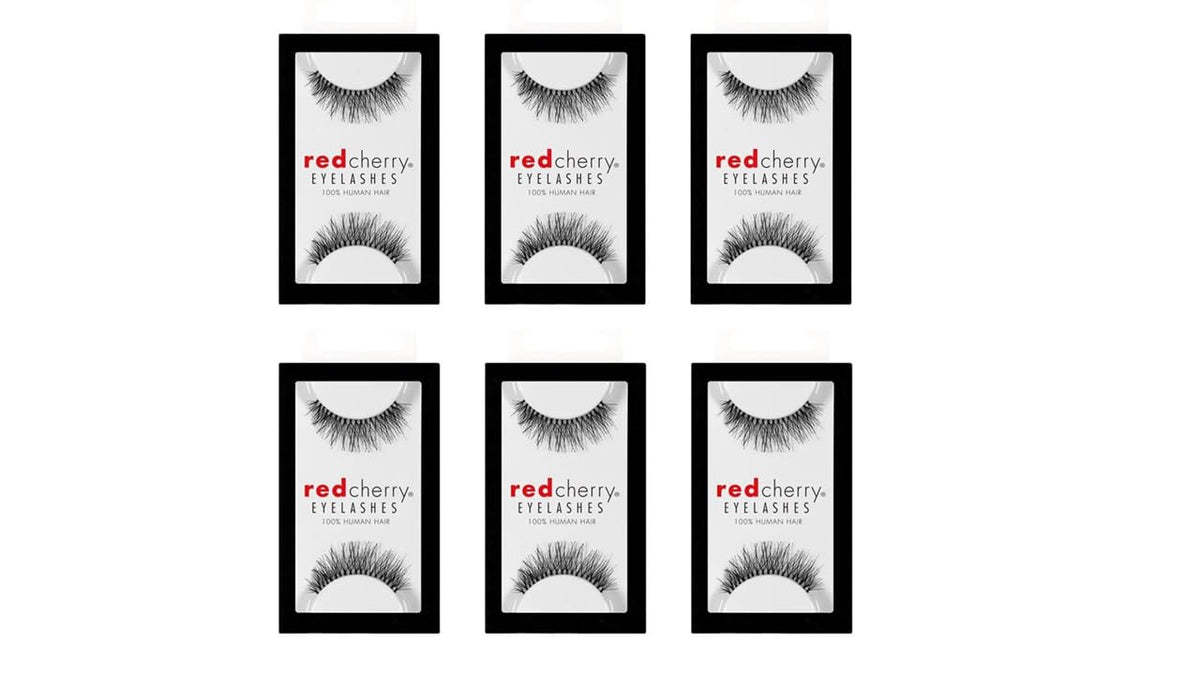 Red Cherry #213 False Eyelashes (Pack of 6 Pairs) Beauty & Personal Care Red Cherry