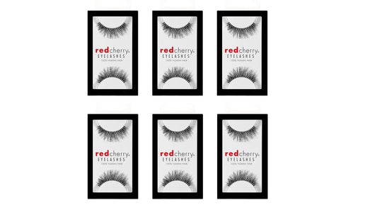 Red Cherry #213 False Eyelashes (Pack of 6 Pairs) Beauty & Personal Care Red Cherry