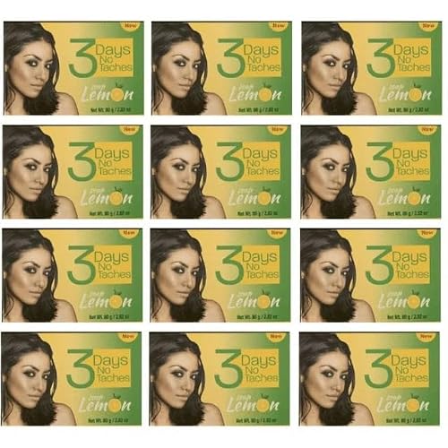 E de B 3 Days No Taches Soap Lemon 80g/2.82oz (PACK OF 12) Beauty & Personal Care E de B