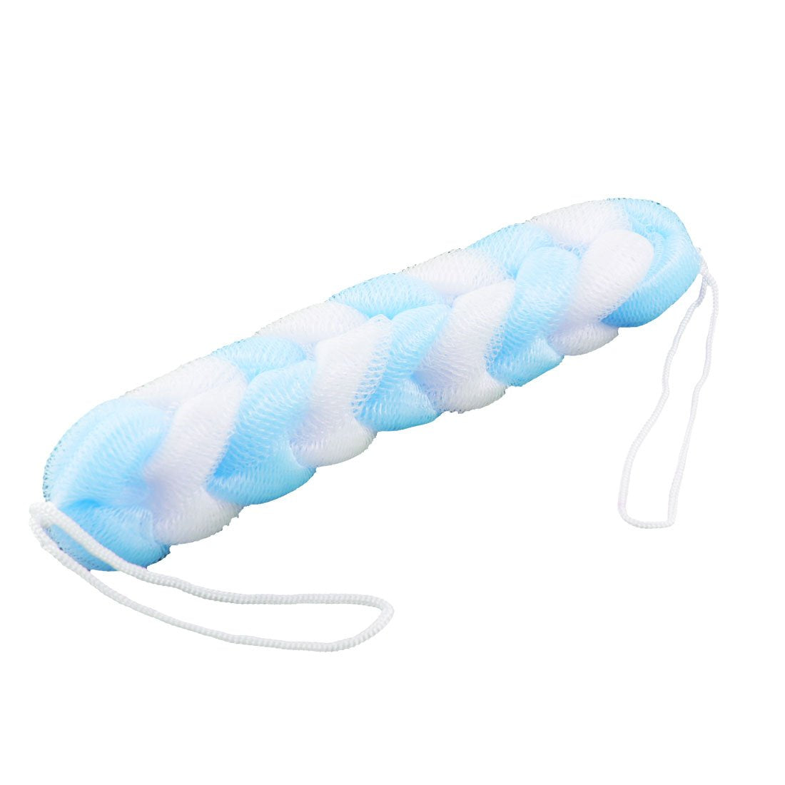 Ruilogod Nylon Lady Shower Mesh Sponge Blue White (id: b75 1e2 217 ba8 fbb Beauty and Personal Care Ruilogod
