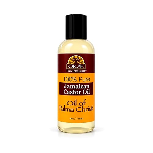 OKAY | Jamaican Castor Oil | For All Hair & Skin Types | Soothe Scalp & Skin | Grow Strong Healthy Hair | 100% Pure | 4 oz Beauty & Personal Care OKAY