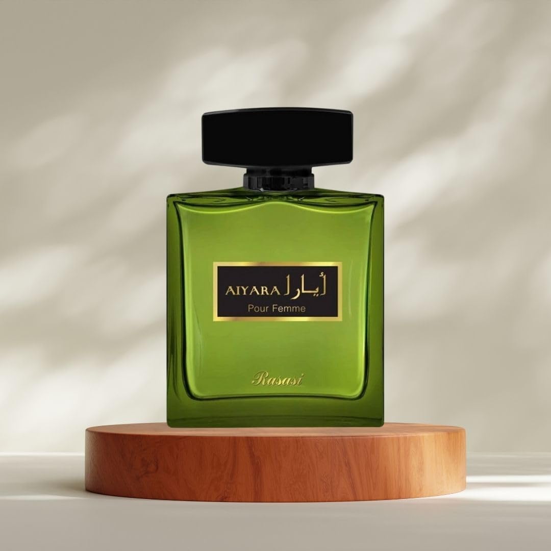 RASASI Aiyara Eau De Parfum for Women - 100ML (3.38 OZ) Arabian Perfume Spray, Refreshing, Floral and Captivating Fragrance, Long Lasting, Luxurious Beauty & Personal Care RASASI