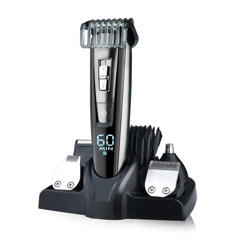 RASRGTRQ Hair Clippers All in one Men's Grooming kit Hair Trimmer Professional Facial Body Shaver Electric Beard Hair Clipper for Men Cutting Machine Beauty and Personal Care RASRGTRQ