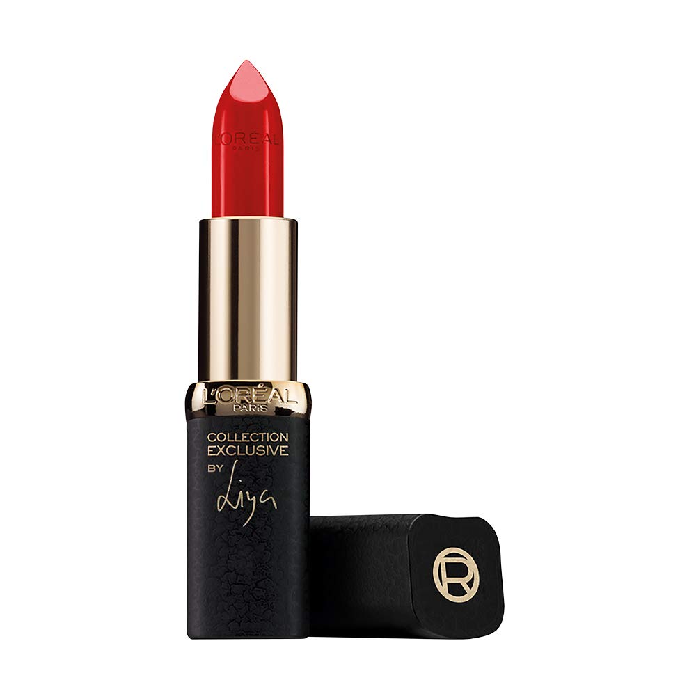 L'Oréal Paris Colour Riche Collection Exclusive Lipstick, Liya's Red, 0.13 oz. Beauty & Personal Care L'Oreal Paris