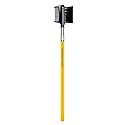 Bdellium Tools Professional Makeup Brush - Studio Series 722 Comb/Brow - With Soft Synthetic Fibers, For Prep Brows & Eyelashes (Yellow, 1pc) Beauty & Personal Care BDELLIUM TOOLS
