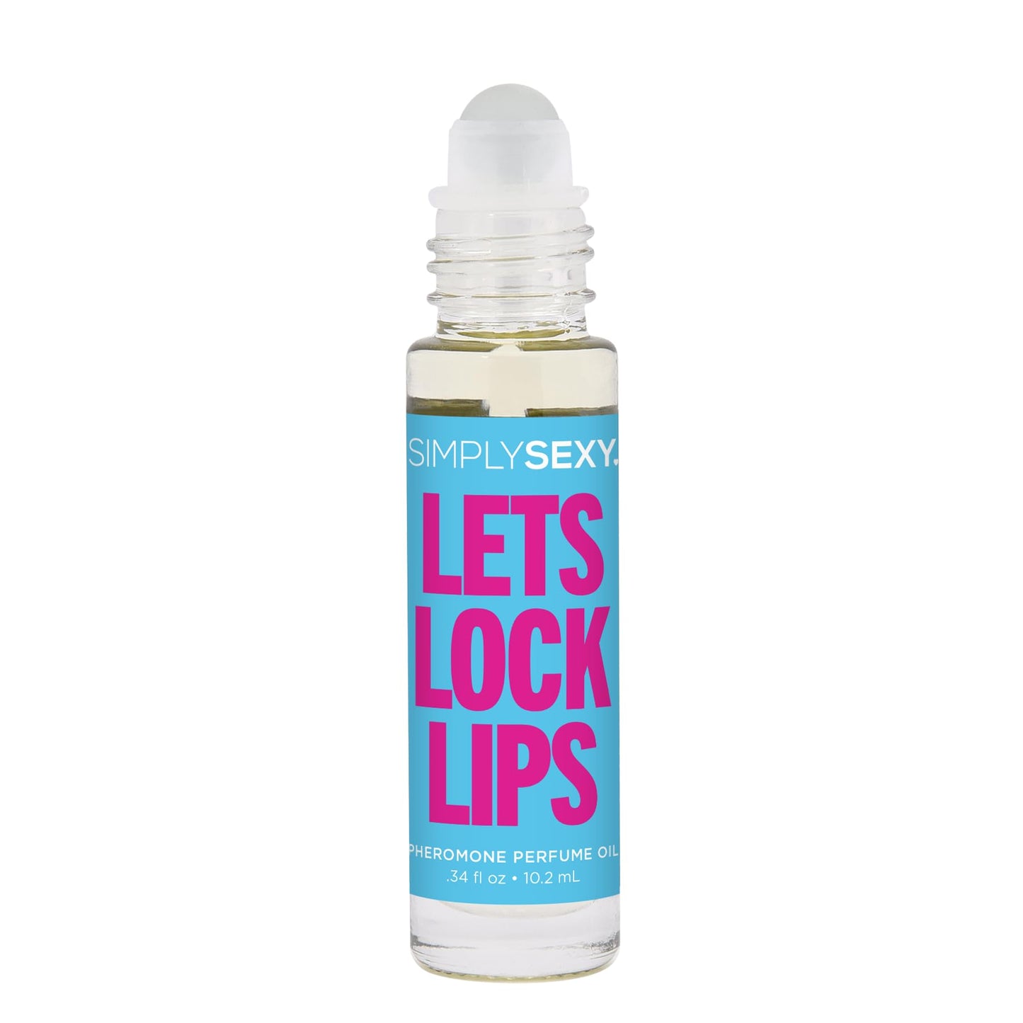 SIMPLY SEXY Affirmations Let's Lock Lips Pheromone Perfume Oil - Soft Floral Scent with Notes of Natural Bergamot, Lemon, Cardamon, Mimosa and Violet Beauty & Personal Care SIMPLY SEXY