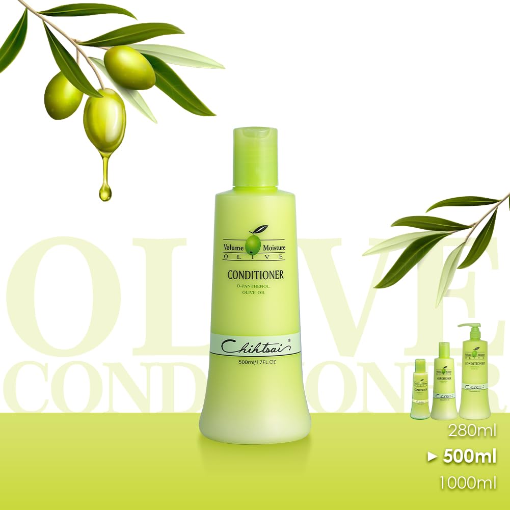 Chihtsai Olive Conditioner set 280ml/9.5oz Beauty & Personal Care Chihtsai