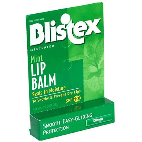 Blistex Medicated Mint Balm SPF 15 0.15 oz Beauty and Personal Care Blistex