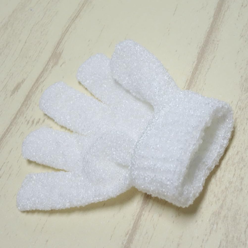 Kids Bath Finger Gloves Bath Scrubber Children Towel Gloves Exfoliation Body Shower 8pcs Beauty and Personal Care SUPVOX