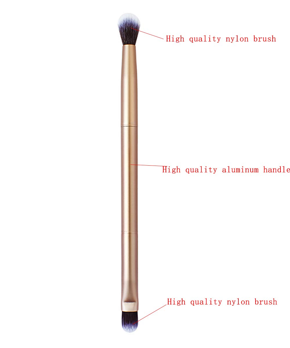 Vôsaidi Professional Shader Eyeshadow Brush Makeup Brush Dual Sides Eyeshadow Applicator Soft Makeup Eye Brushes for Eye shadow Eyeliner applicator Beauty & Personal Care Vôsaidi