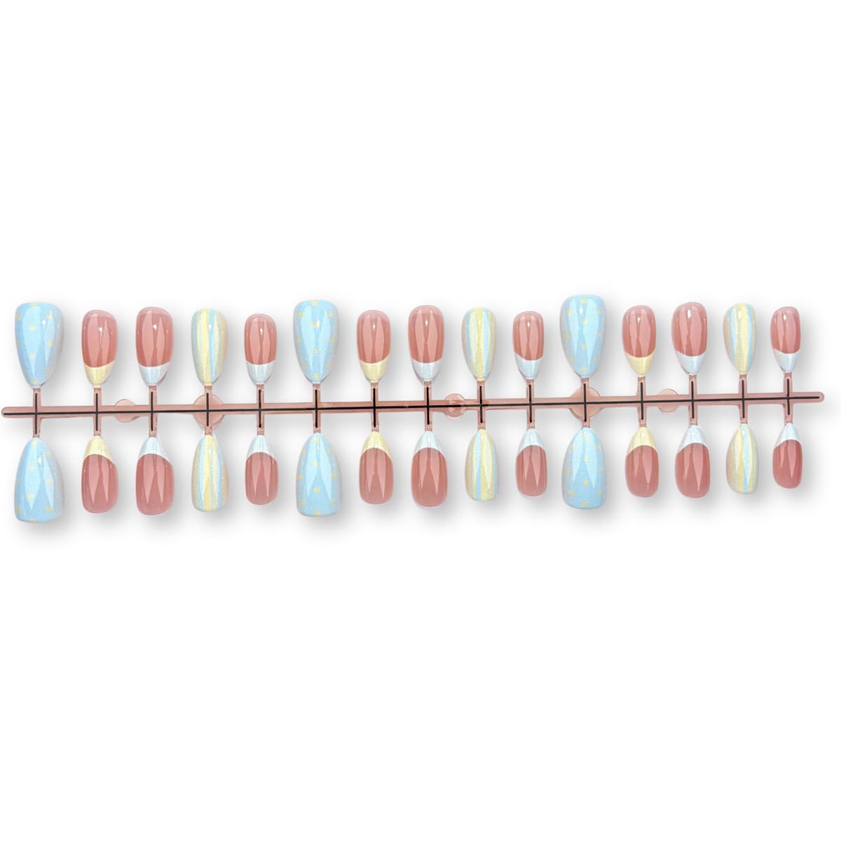 Flower Press on Nails Short Almond Fake Nails Fall Nails Press ons with Floral Design,Brown Reusable Artificial Nails Glossy Full Cover Glue on Nails Beauty and Personal Care HPYFOI