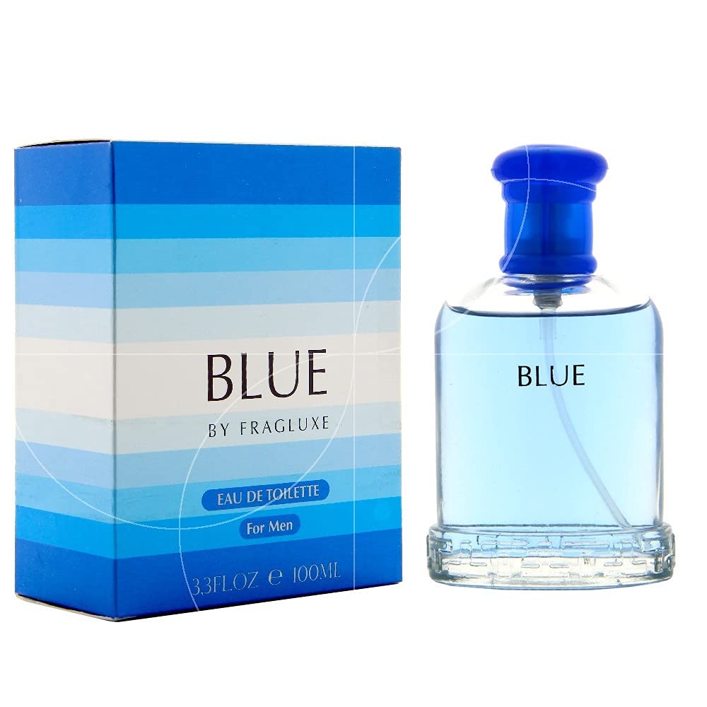 Blue by Fragluxe for Men - 3.3 oz EDT Spray Beauty & Personal Care Fragluxe