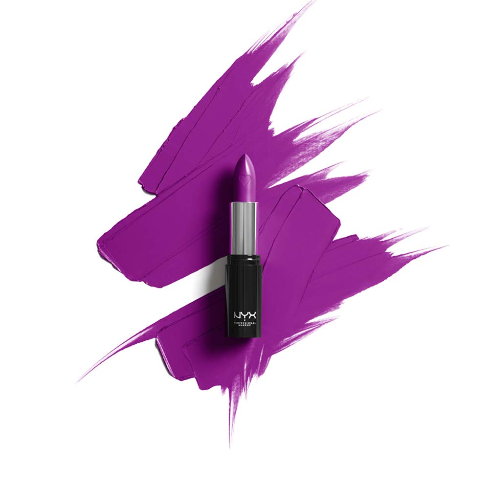 NYX PROFESSIONAL MAKEUP Shout Loud Satin Lipstick, Infused With Shea Butter - Emotion (Bright Purple-Pink) Beauty & Personal Care NYX PROFESSIONAL MAKEUP