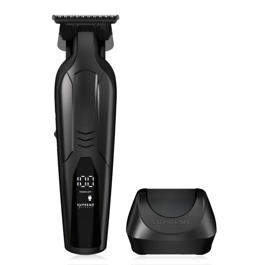 Supreme Trimmer Vader Lite ST3700 Professional Barber Trimmer - Ultra Sharp Zero Gap DLC T-Blade, 7000 RPM Cordless Detailer, USB-C Fast Charge, 120 Beauty and Personal Care Supreme Trimmer