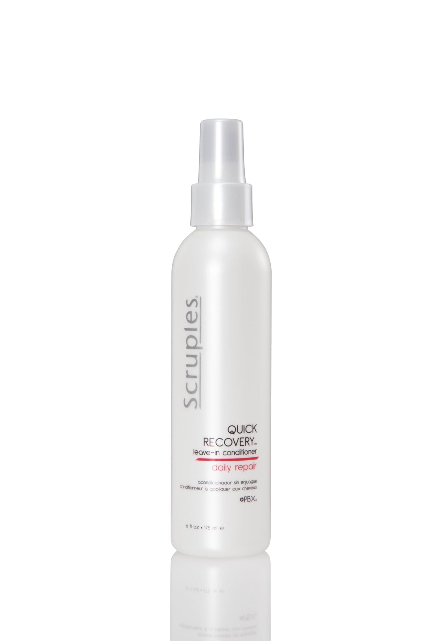 Scruples Quick Recovery Leave In Conditioner - Detangling Spray & Heat Protectant to Condition + Protect Hair - Damaged Hair Repair (6 oz) Beauty & Personal Care Scruples