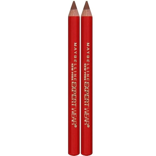 Maybelline New York Expert Wear Twin Brow and Eye Pencils, 107 Blonde, 0.03 Ounce (Pack of 6) Beauty & Personal Care MAYBELLINE