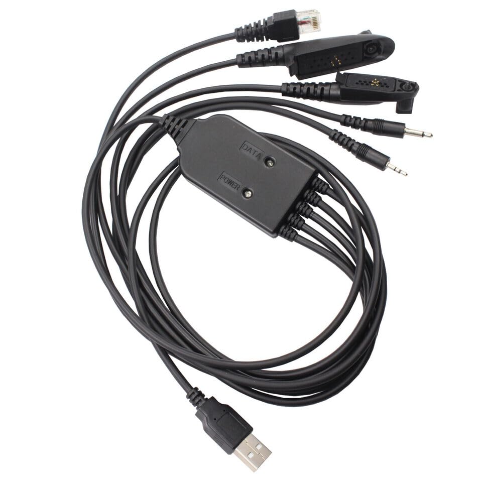 5 in 1 FTDI USB Programming Cable Fit for Fit for Motorola GM300 GM140 GM160 GM338 GM340 Beauty and Personal Care dreeong
