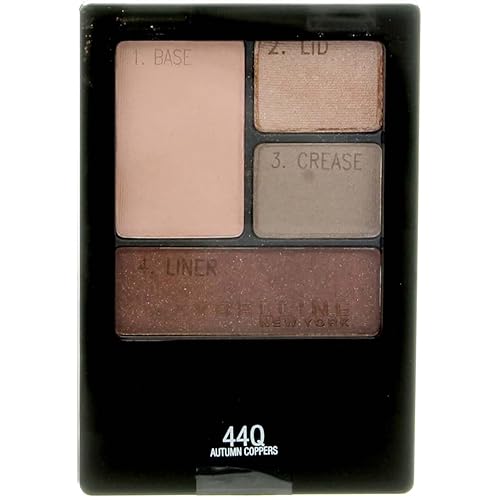 Maybelline, Expert Wear Eyeshadow Quads, Autumn Copper Colors Beauty & Personal Care MAYBELLINE