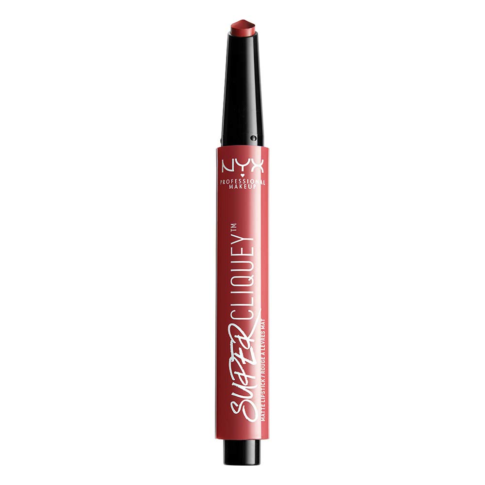 NYX PROFESSIONAL MAKEUP Super Cliquey Matte Lipstick, Oh So Pretty, 0.05 Ounce Beauty & Personal Care NYX PROFESSIONAL MAKEUP