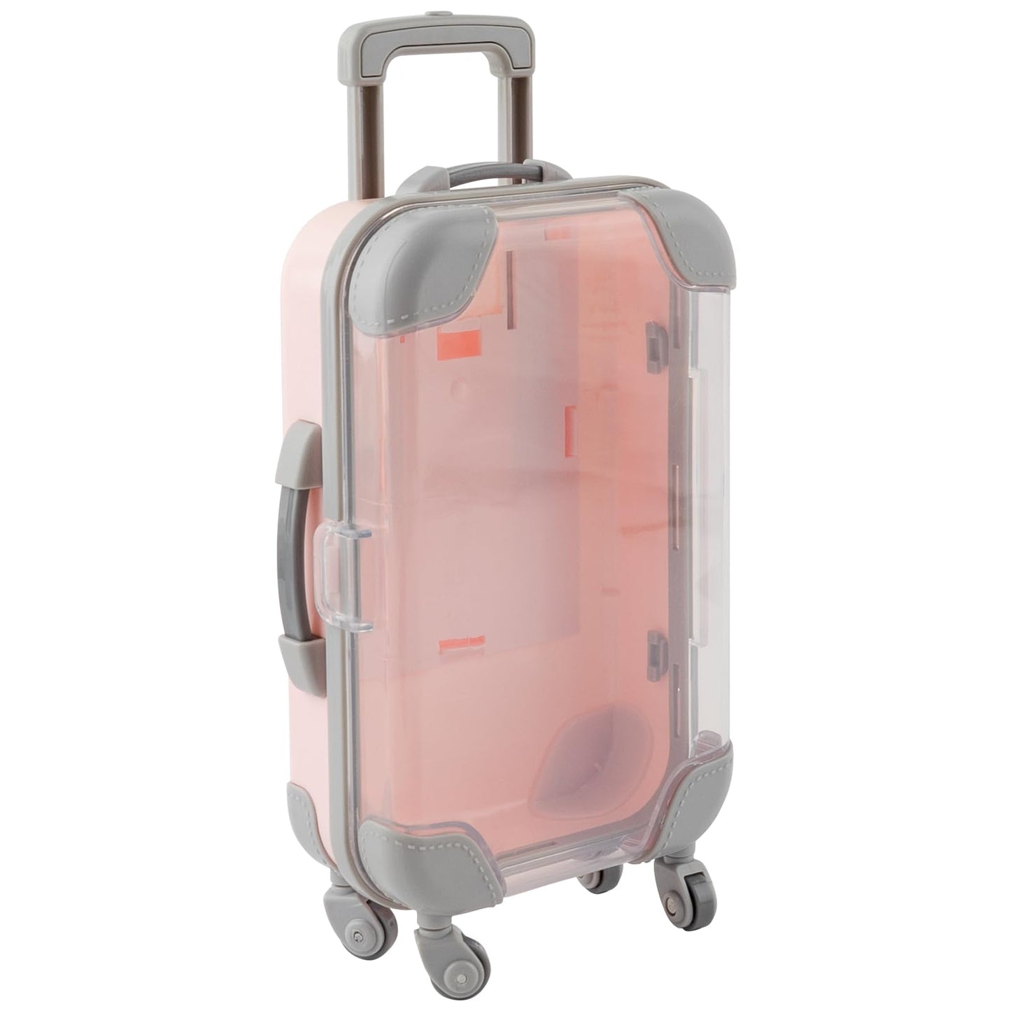 AUEAR, 1 Pack False Eyelashes Box Suitcase Packaging Box Pink Mini Trolley Suitcase Candy Box for Lashes and Candy Beauty & Personal Care AUEAR