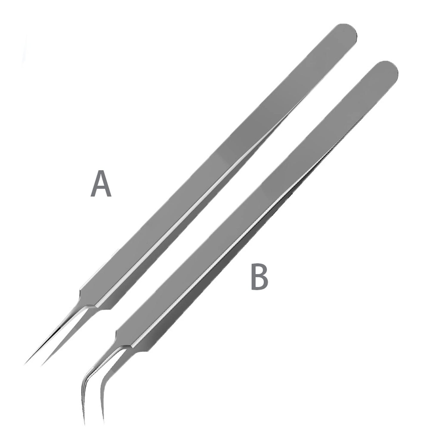MENGKK Tweezers Pliers, Tweezers, Hand Tweezers, Hand Tools, Pick Up Fine, Tweezers, Long Tweezers, Make Special Hand Tweezers(A) Beauty and Personal Care MENGKK