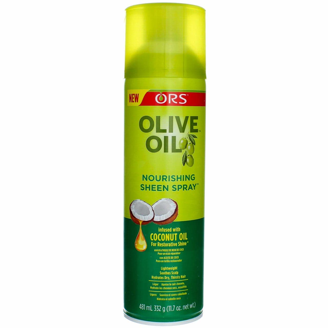 Ors Olive Oil Sheen Nourishing Spray With Coconut Oil 11.7 Ounce (346ml) (2 Pack) Beauty & Personal Care ORS