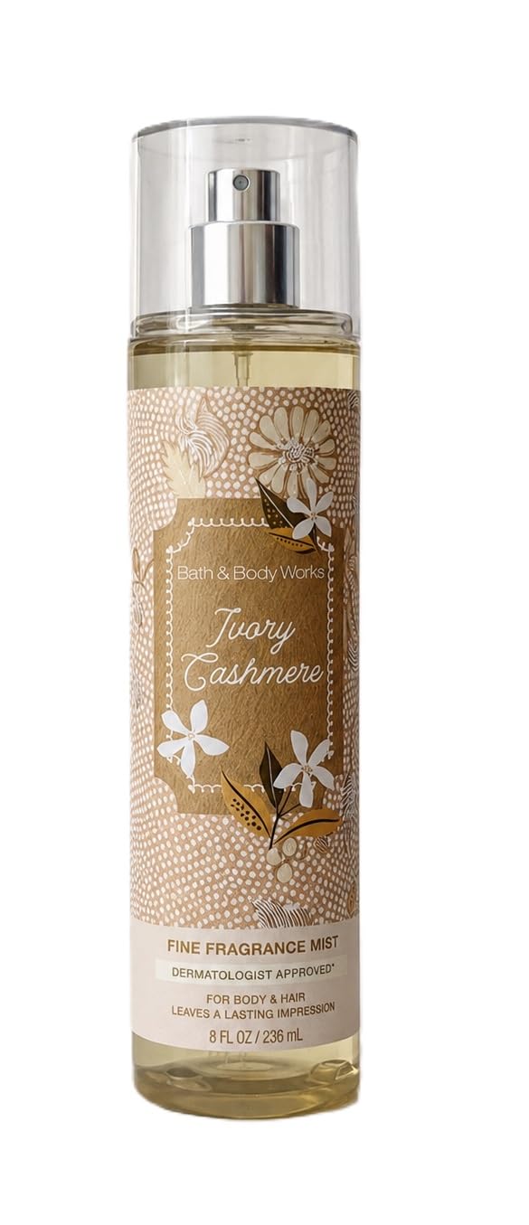 Bath & Body Works Ivory Cashmere Fine Fragrance Mist - 8 oz