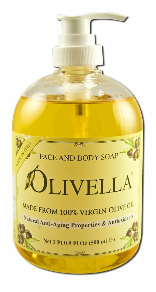 Olivella Liquid Soap Olive Oil 16.9 Oz Beauty & Personal Care Olivella