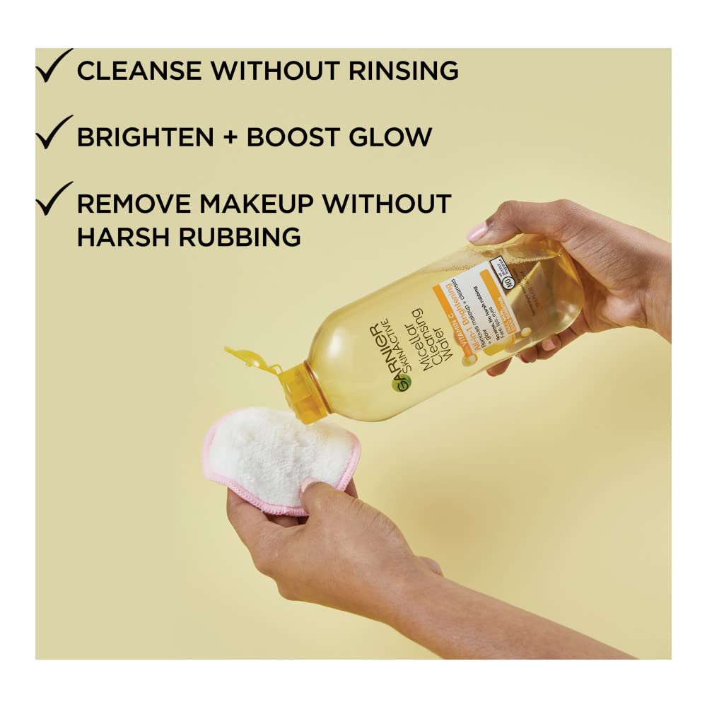 Garnier, SkinActive Micellar Vitamin-C Cleansing Water, 3.4 Fl Oz Beauty & Personal Care Garnier
